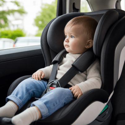 Seitenaufprallschutz im Autokindersitz: Orientierung für Babys im zweiten Lebensjahr