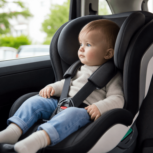 Seitenaufprallschutz im Autokindersitz: Orientierung für Babys im zweiten Lebensjahr