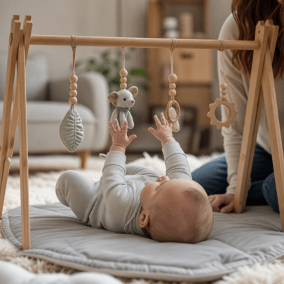 Spielbogen für Babys: Sinnvolle Nutzung in den ersten Monaten