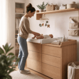 Wickelkommode für Babys: Höhe, Stauraum und Sicherheit am Wickelplatz – Ratgeber zu Wickelkommode und Wickelplatz im ersten Lebensjahr ergonomisch, sicher und alltagstauglich planen