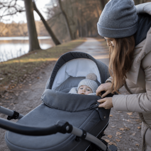 Winddecke an der Kinderwagenwanne: Schutz, Belüftung und Temperatur im Babyalltag